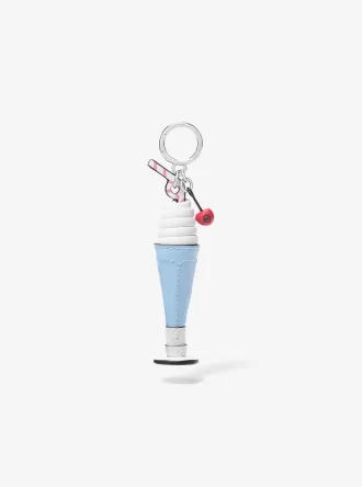 Adorno para bolso con forma de batido