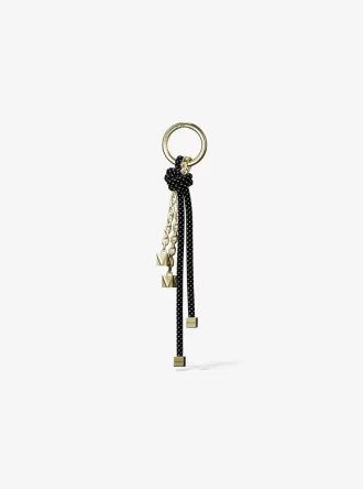 Adorno para bolso de cordón dorado moteado