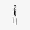 Adorno para bolso de cordón trenzado y tono plateado Adorno para bolso de cordón trenzado y tono plateado