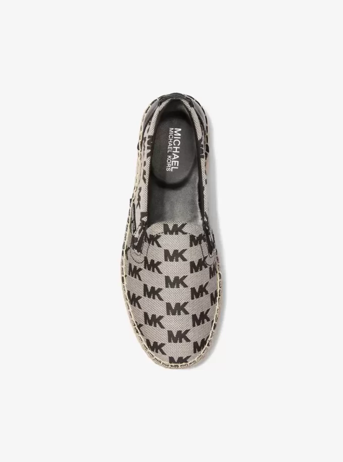 Alpargatas de jacquard con logotipo de Emory