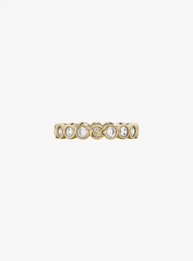Anillo de circonita cúbica