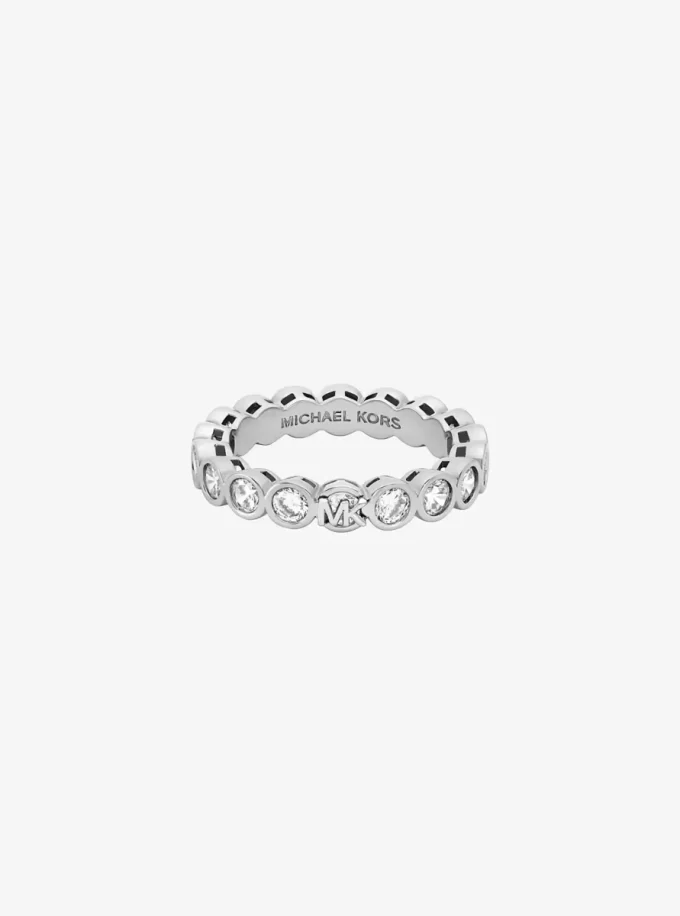 Anillo de circonita cúbica