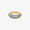 Anillo de cúpula bicolor pavé Anillo de cúpula bicolor pavé
