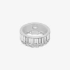 Anillo de doble capa de circonita cúbica Anillo de doble capa de circonita cúbica