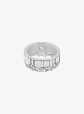 Anillo de doble capa de circonita cúbica