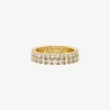 Anillo de doble pavé Anillo de doble pavé