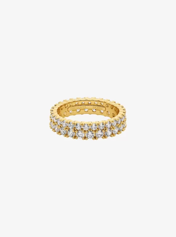 Anillo de doble pavé Anillo de doble pavé