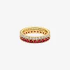 Anillo doble pavé bicolor Anillo doble pavé bicolor