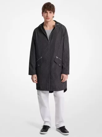 Anorak reversible con logotipo de la firma