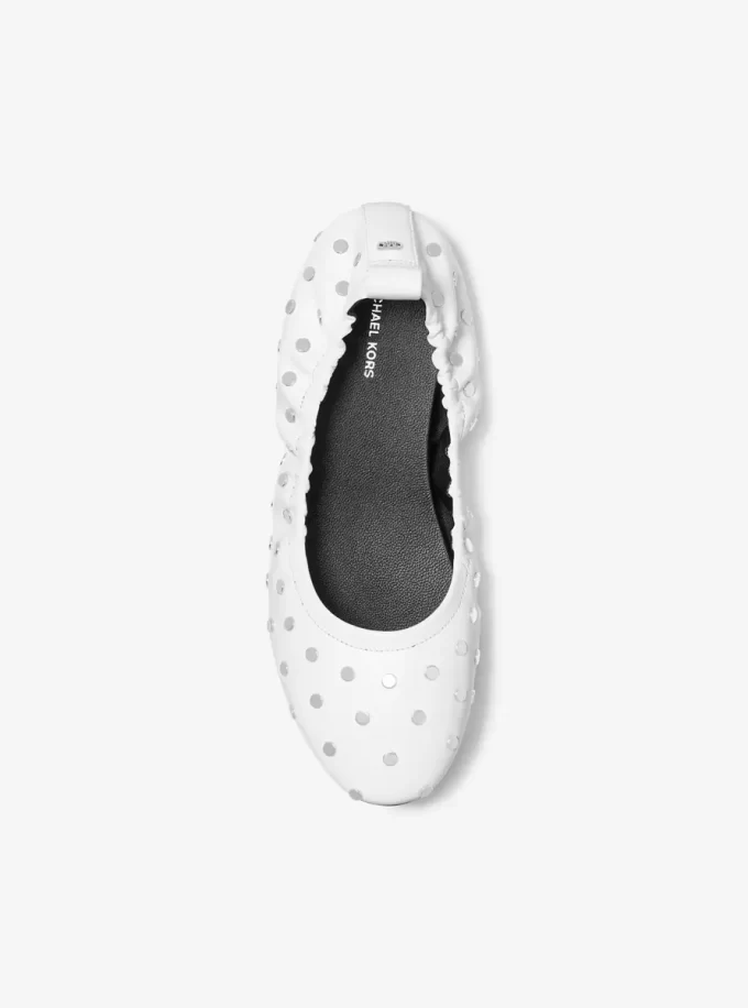 Bailarinas de piel con tachuelas Amy Bailarinas de piel con tachuelas Amy