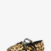 Bailarinas Indy Flex con estampado de leopardo y pelo de becerro Bailarinas Indy Flex con estampado de leopardo y pelo de becerro