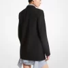 Blazer boyfriend de lana elástica Blazer boyfriend de lana elástica