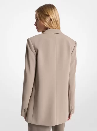 Blazer de crepé