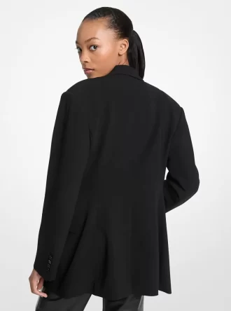 Blazer de crepé
