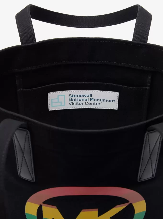 Bolsa de algodón con el logotipo arcoíris PRIDE Bolsa de algodón con el logotipo arcoíris PRIDE