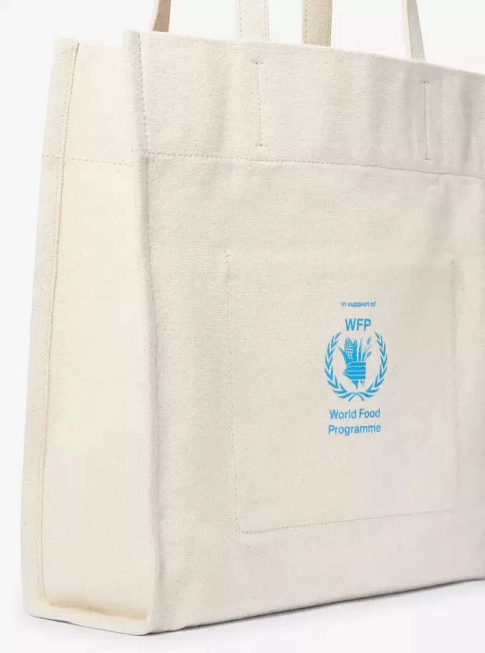 Bolsa de lona de algodón reciclado Watch Hunger Stop Bolsa de lona de algodón reciclado Watch Hunger Stop
