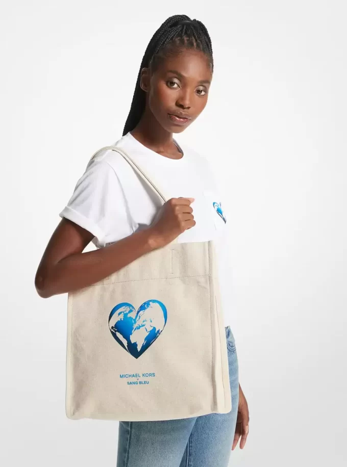 Bolsa de lona de algodón reciclado Watch Hunger Stop Bolsa de lona de algodón reciclado Watch Hunger Stop