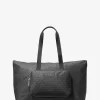 Bolsa de mano reversible y plegable con el logotipo de la firma impreso de Tanner de gran tamaño Bolsa de mano reversible y plegable con el logotipo de la firma impreso de Tanner de gran tamaño