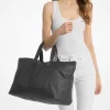 Bolsa de mano reversible y plegable con el logotipo de la firma impreso de Tanner de gran tamaño Bolsa de mano reversible y plegable con el logotipo de la firma impreso de Tanner de gran tamaño