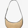 Bolso bandolera Avra mediano de ganchillo y piel Bolso bandolera Avra mediano de ganchillo y piel