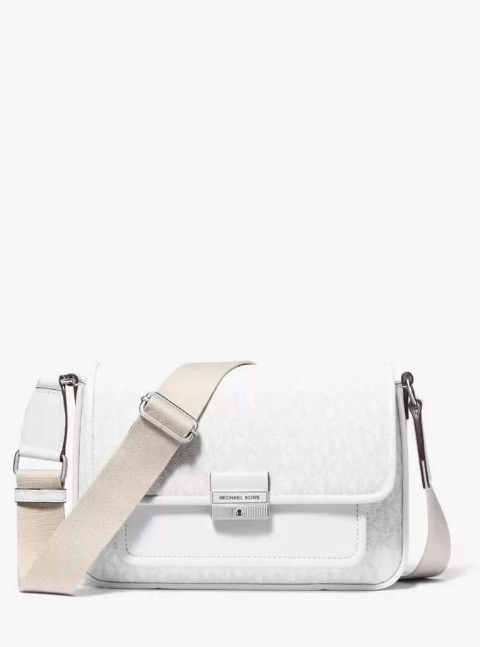 Bolso bandolera Bradshaw mediano con el logo de la firma