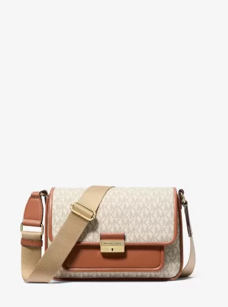 Bolso bandolera Bradshaw mediano con el logo de la firma