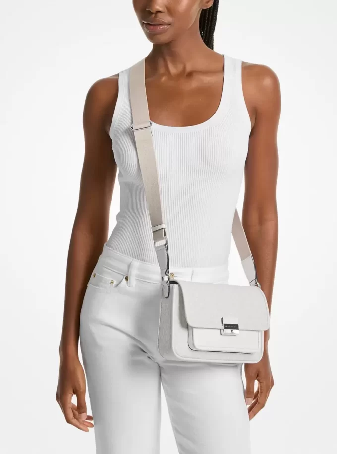 Bolso bandolera Bradshaw mediano con el logo de la firma