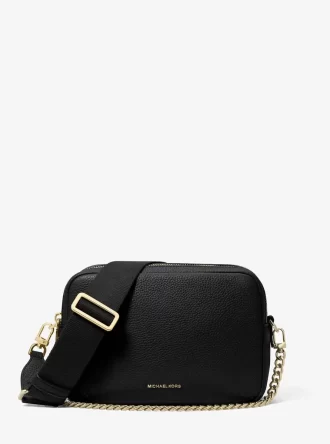Bolso bandolera Bryant mediano de piel granulada para cámara