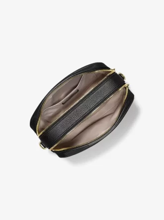 Bolso bandolera Bryant mediano de piel granulada para cámara