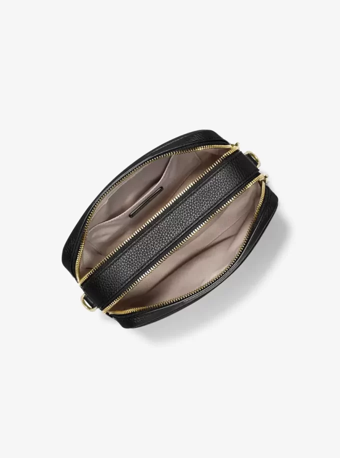 Bolso bandolera Bryant mediano de piel granulada para cámara Bolso bandolera Bryant mediano de piel granulada para cámara