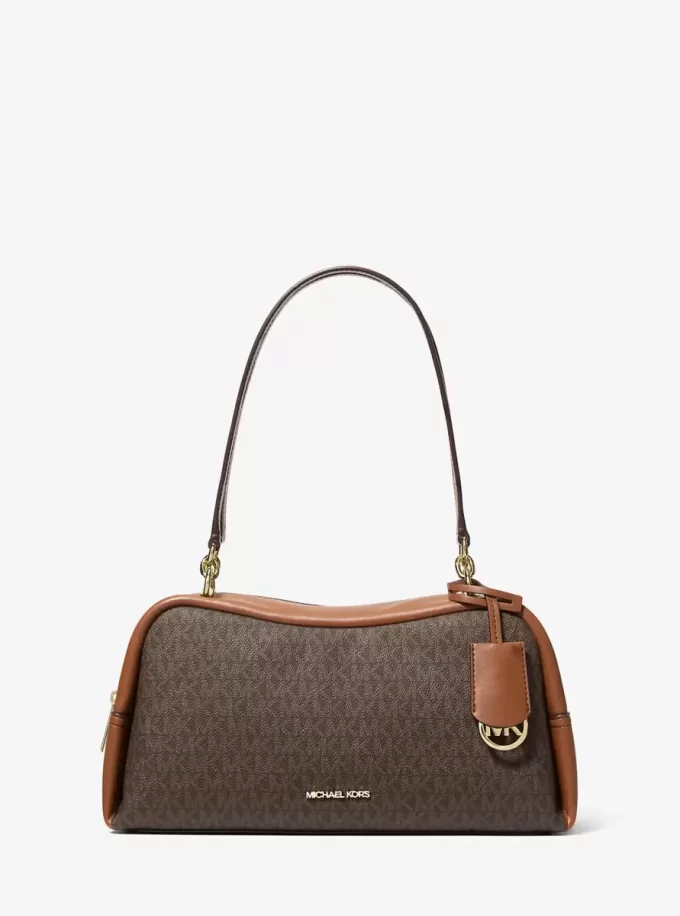 Bolso bandolera Cecily mediano con logo de la firma