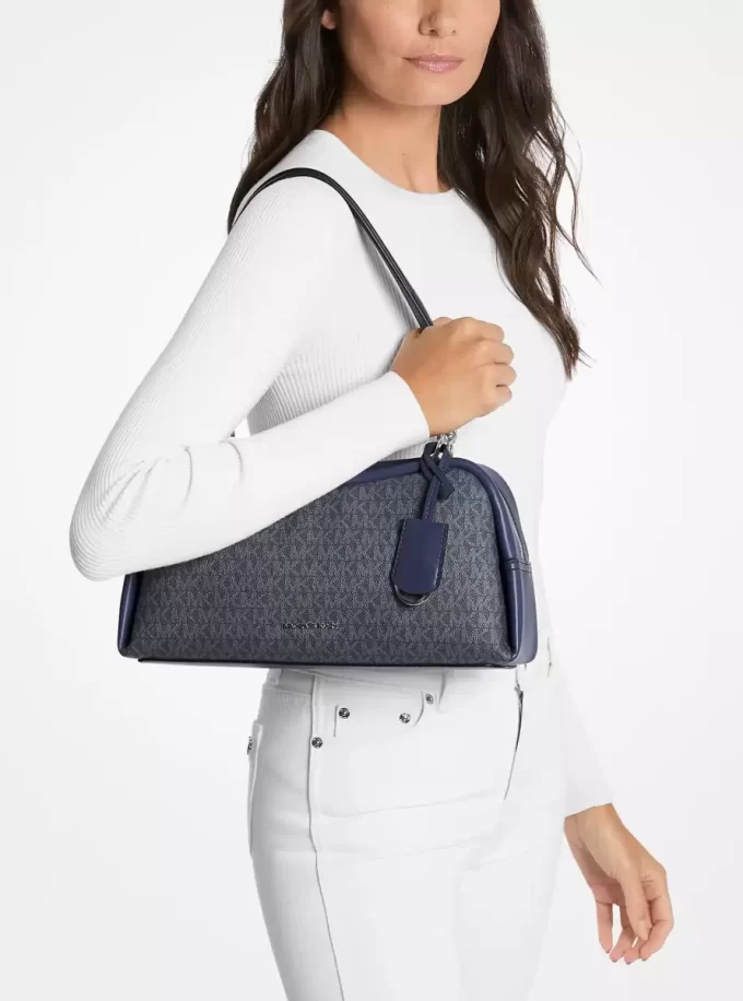 Bolso bandolera Cecily mediano con logo de la firma
