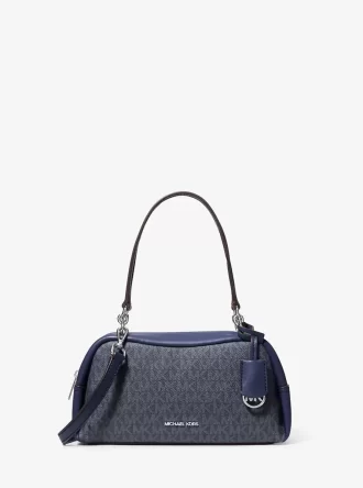 Bolso bandolera Cecily Small con el logo de la firma