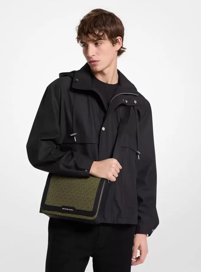 Bolso bandolera con el logotipo de Hudson Signature Bolso bandolera con el logotipo de Hudson Signature