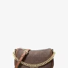 Bolso bandolera convertible Carmela Small Signature Logo