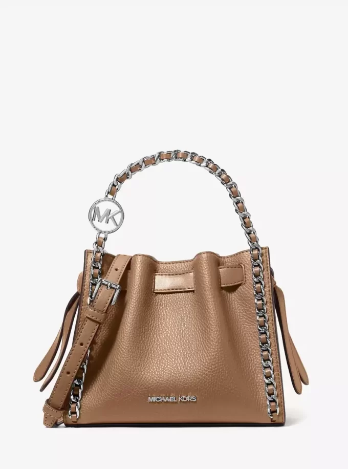 Bolso bandolera convertible con cadena pequeña Mina