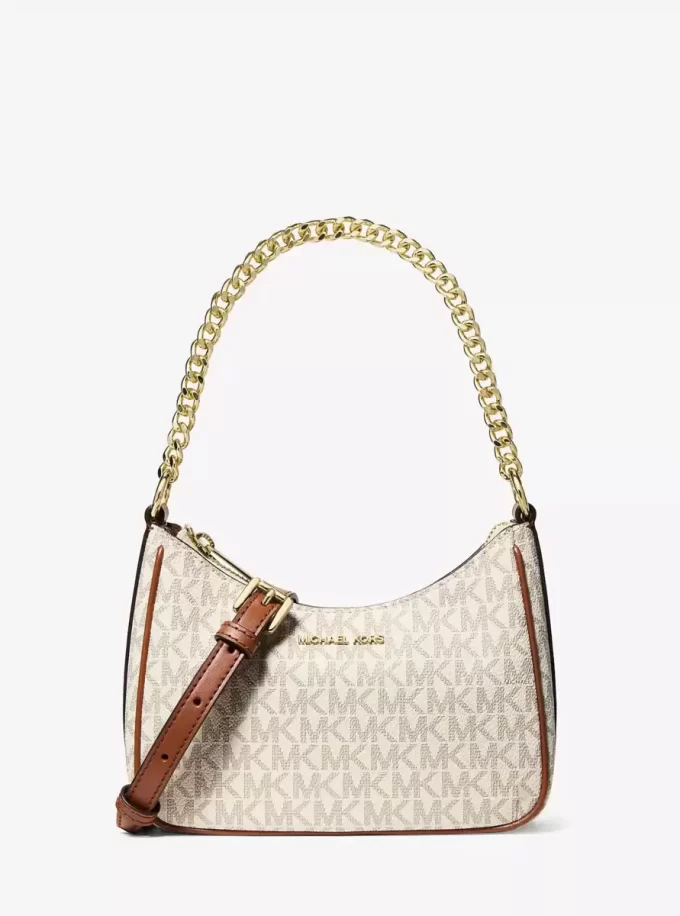 Bolso bandolera convertible con el logotipo de Jet Set Signature Bolso bandolera convertible con el logotipo de Jet Set Signature