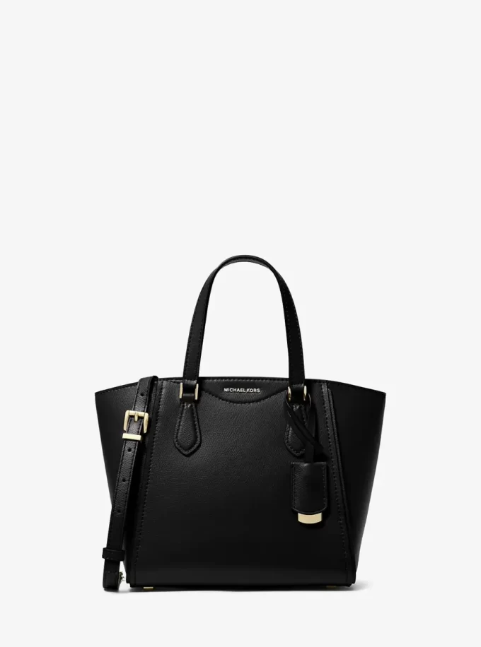 Bolso bandolera convertible de cuero Taryn pequeño Bolso bandolera convertible de cuero Taryn pequeño
