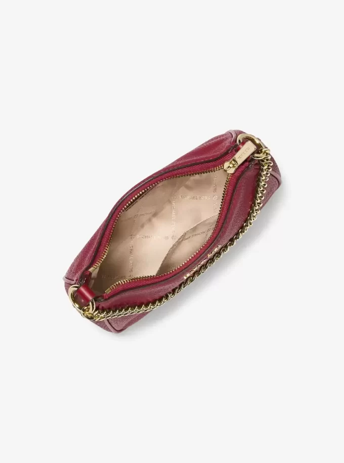 Bolso bandolera convertible de piel granulada Jet Set Travel Bolso bandolera convertible de piel granulada Jet Set Travel
