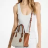 Bolso bandolera convertible de piel y logo de la firma Taryn Small Bolso bandolera convertible de piel y logo de la firma Taryn Small