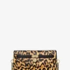 Bolso bandolera convertible extrapequeño de pelo de becerro con estampado de leopardo de Hamilton Moderne Bolso bandolera convertible extrapequeño de pelo de becerro con estampado de leopardo de Hamilton Moderne