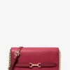 Bolso bandolera convertible grande de piel granulada Carson