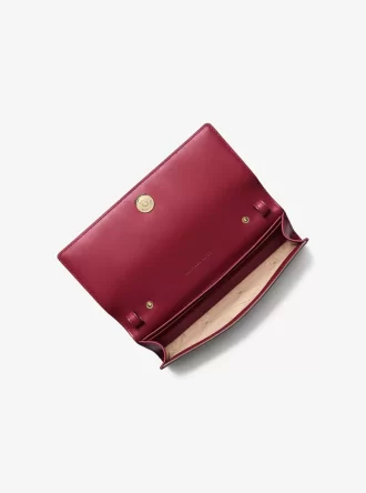 Bolso bandolera convertible grande de piel granulada Carson