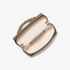 Bolso bandolera convertible Jana extrapequeño de piel con relieve de cocodrilo