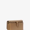 Bolso bandolera convertible Jet Set de piel y logotipo de la firma