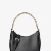 Bolso bandolera convertible Jet Set grande de piel granulada