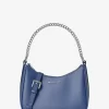 Bolso bandolera convertible Jet Set grande de piel granulada
