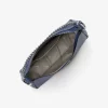 Bolso bandolera convertible Jet Set grande de piel granulada