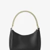 Bolso bandolera convertible Jet Set grande de piel granulada