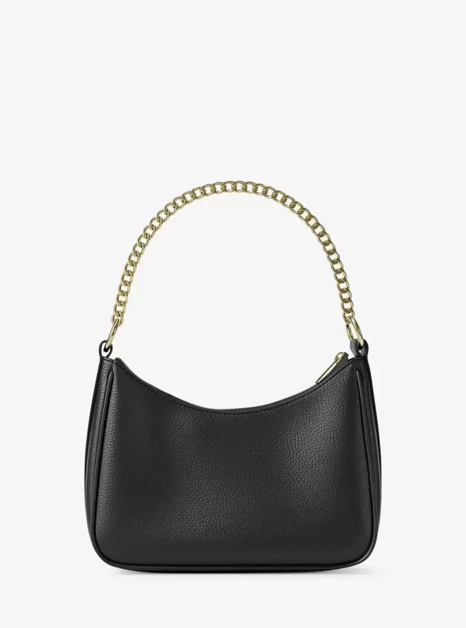 Bolso bandolera convertible Jet Set grande de piel granulada